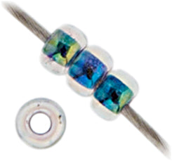 Miyuki Seed Bead 11/0 Dark Blue AB Lined-Dyed - 22g Vials