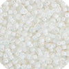 Miyuki Seed Bead 11/0 White AB Lined-Dyed 250g