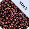 Miyuki Seed Bead 11/0 Amethyst Gold Luster - 22g Vials
