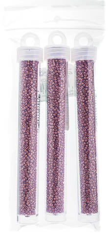 Miyuki Seed Bead 11/0 Amethyst Gold Luster - 22g Vials
