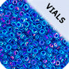 Miyuki Seed Bead 11/0 Blue Violet AB Lined-Dyed - 22g Vials