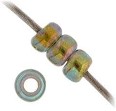 Miyuki Seed Bead 11/0 Olivine Chartreuse Lined AB - 22g Vials