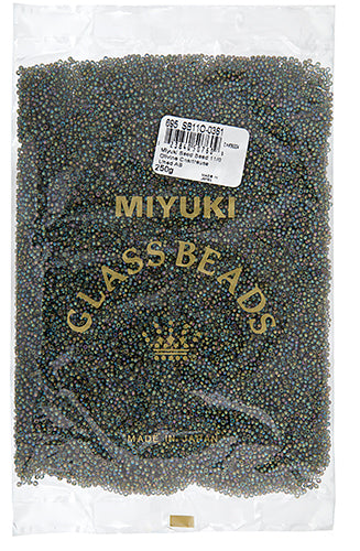 Miyuki Seed Bead 11/0 Olivine Chartreuse Lined AB 250g