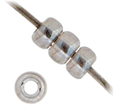 Miyuki Seed Bead 11/0 Silver Grey Luster - 22g Vials