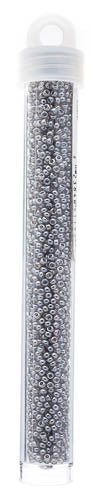 Miyuki Seed Bead 11/0 Silver Grey Luster - 22g Vials