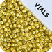 Miyuki Seed Bead 11/0 Crystal Light Olivine Lined Luster - 22g Vials