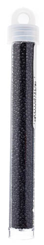 Miyuki Seed Beads Opaque Black - 22g Vials