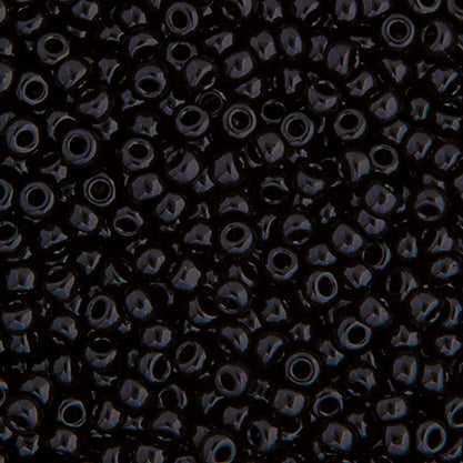 Miyuki Seed Beads Opaque Black 250g
