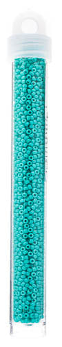 Miyuki Seed Beads Opaque Turquoise Green - 22g Vials