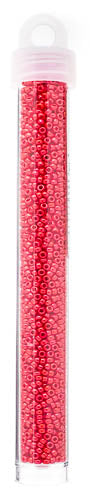 Miyuki Seed Bead 11/0 Red Opaque Luster - 22g Vials