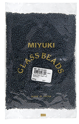 Miyuki Seed Beads Gunmetal 250g