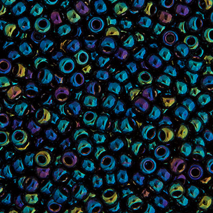 Miyuki Seed Beads Opaque Blue Iris - 22g Vials