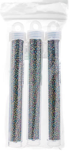 Miyuki Seed Beads Opaque Green Iris - 22g Vials