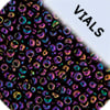 Miyuki Seed Bead 11/0 Purple Opaque Iris - 22g Vials