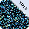 Miyuki Seed Bead 11/0 Gunmetal Opaque Iris - 22g Vials