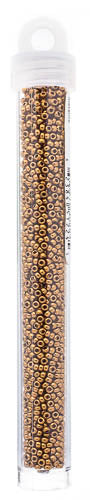 Miyuki Seed Beads Light Bronze Opaque Metallic - 22g Vials