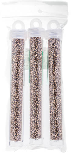 Miyuki Seed Beads Bronze Opaque Metallic - 22g Vials