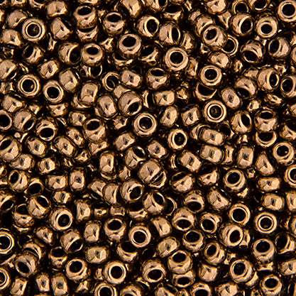 Miyuki Seed Beads Bronze Opaque Metallic - 22g Vials