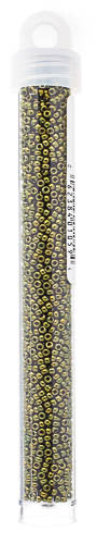 Miyuki Seed Beads Metallic Olive - 22g Vials