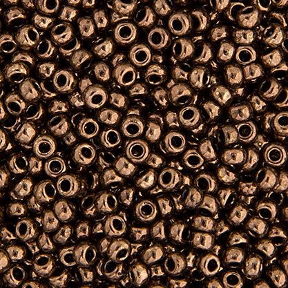 Miyuki Seed Bead 11/0 Chocolate Metallic - 22g Vials