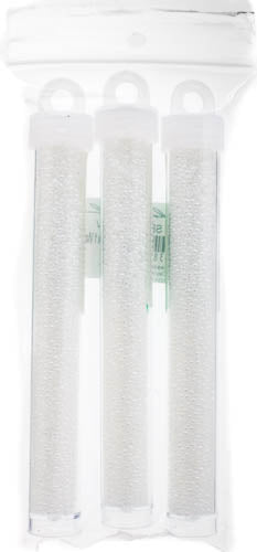 Miyuki Seed Beads Crystal Ceylon - 22g Vials