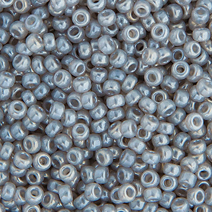 Miyuki Seed Beads Ceylon Silver Grey 250g