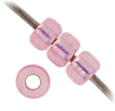 Miyuki Seed Bead 11/0 Light Rose Silverlined Opal Dyed Alabaster - 22g Vials