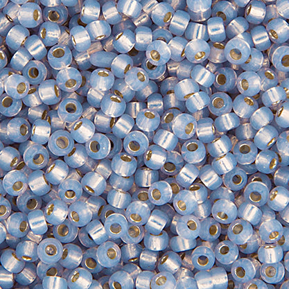 Miyuki Seed Bead 11/0 Smoke Grey Silverlined Opal Dyed Alabaster - 22g Vials