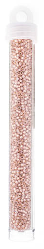 Miyuki Seed Bead 11/0 Blush Silver Lined Dyed Alabaster - 22g Vials