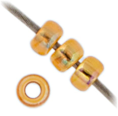 Miyuki Seed Bead 11/0 Dark Gold Silver Lined AB 250g