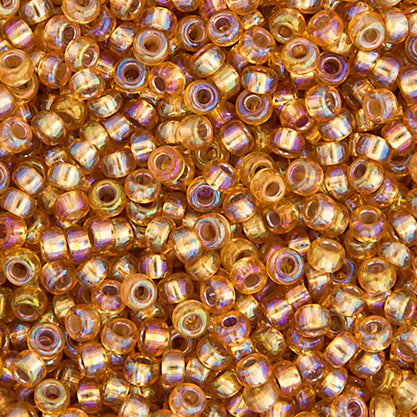 Miyuki Seed Bead 11/0 Dark Gold Silver Lined AB 250g