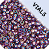 Miyuki Seed Bead 11/0 Smoky Amethyst Silver Lined AB - 22g Vials