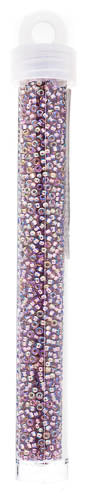 Miyuki Seed Bead 11/0 Smoky Amethyst Silver Lined AB - 22g Vials
