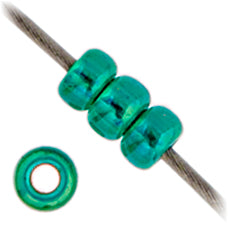 Miyuki Seed Bead 11/0 Emerald Silver Lined AB - 22g Vials