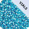 Miyuki Seed Bead 11/0 Aqua Silver Lined AB - 22g Vials