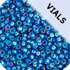 Miyuki Seed Bead 11/0 Sapphire Silver Lined AB - 22g Vials