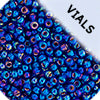 Miyuki Seed Bead 11/0 Cobalt Silver Lined AB - 22g Vials