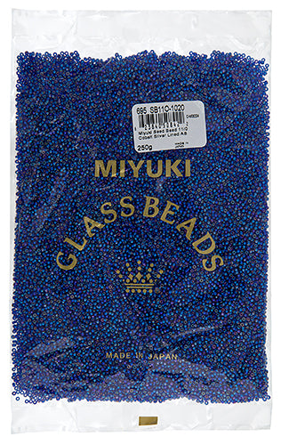 Miyuki Seed Bead 11/0 Cobalt Silver Lined AB 250g
