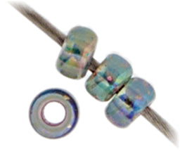 Miyuki Seed Bead 11/0 Grey Silver Lined AB - 22g Vials