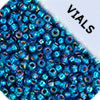 Miyuki Seed Bead 11/0 Capri Blue Silver Lined AB - 22g Vials