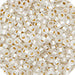 Miyuki Seed Bead 11/0 Crystal Silver Lined Semi-frosted 250g