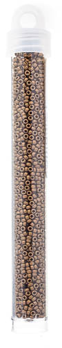 Miyuki Seed Beads Dark Bronze Matte Metallic - 22g Vials