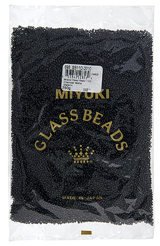 Miyuki Seed Bead 11/0 Charcoal Matte Metallic 250g
