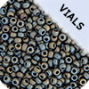 Miyuki Seed Bead 11/0 Tawny Gray Matte Metallic - 22g Vials