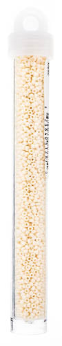 Miyuki Seed Beads Cream Opaque Matte - 22g Vials