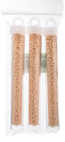 Miyuki Seed Bead 11/0 Dark Cream Opaque Matte - 22g Vials