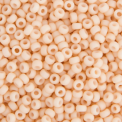 Miyuki Seed Bead 11/0 Dark Cream Opaque Matte - 22g Vials