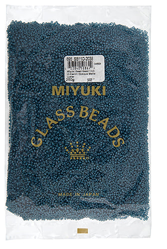 Miyuki Seed Bead 11/0 Light Denim Opaque Matte Luster 250g
