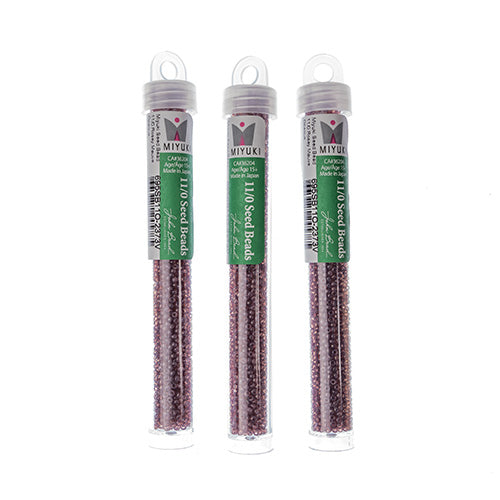 Miyuki Seed Beads Rosey Mauve Opaque - 22g Vials