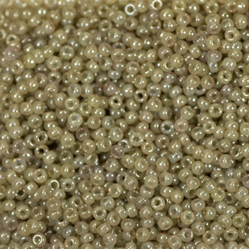 Miyuki Seed Beads Light Olive Green Opaque - 22g Vials